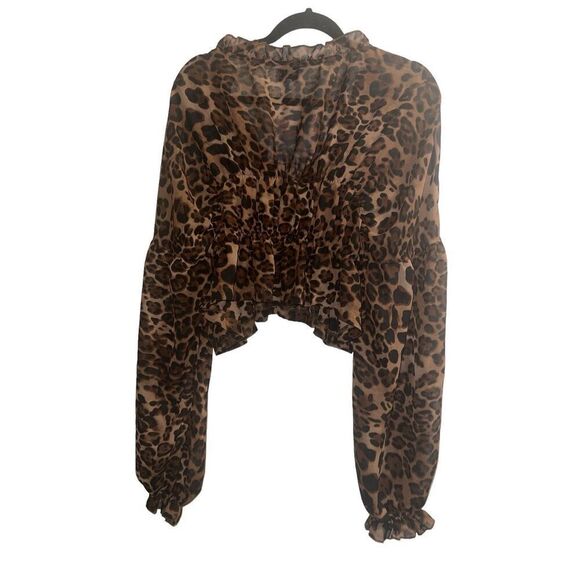 ✨Prairie Sz XS Top Leopard SNDYS The Label✨ - Picture 11 of 15